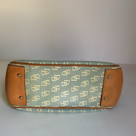 Dooney & Bourke Vintage Satchel DB Monogram - Picture 11 of 13